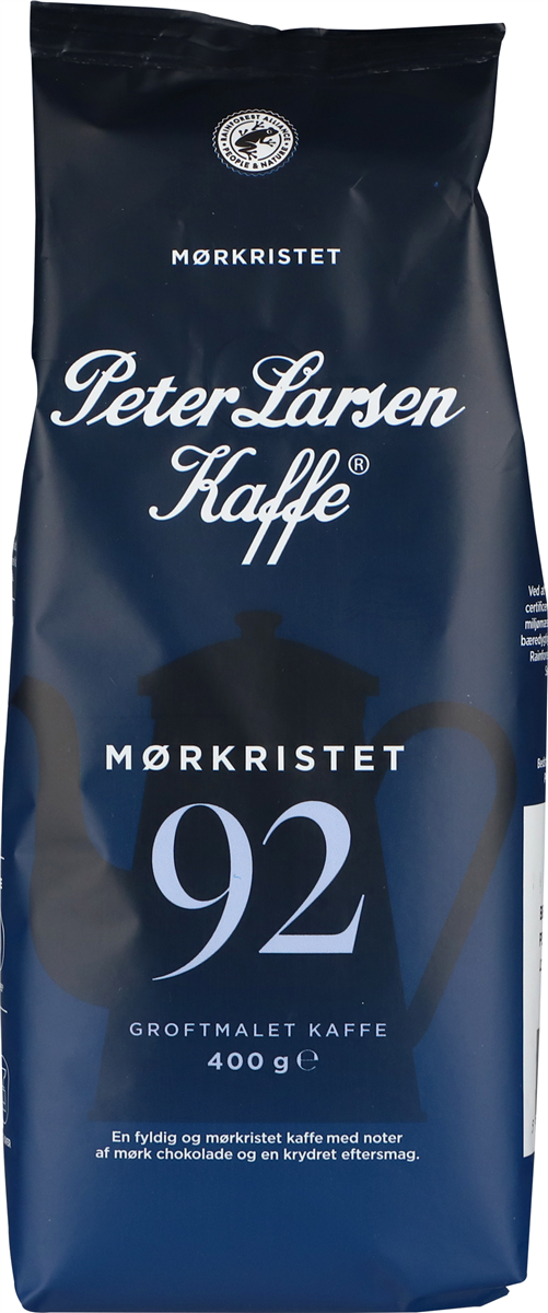Peter Larsen Kaffe Blanding 92 Mørkristet 400 g