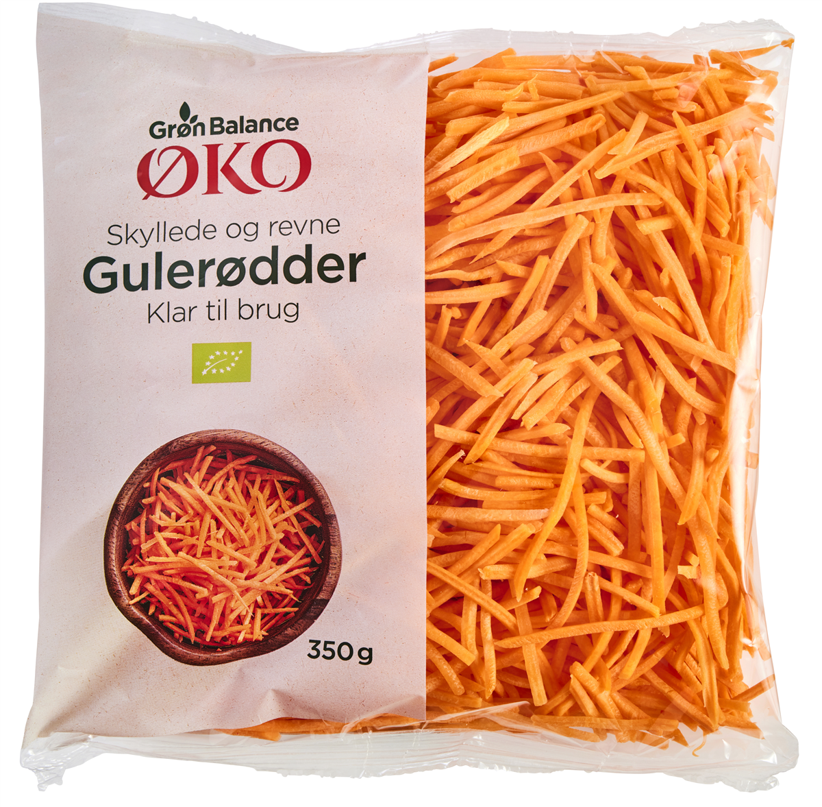 Øko Revet Gulerod