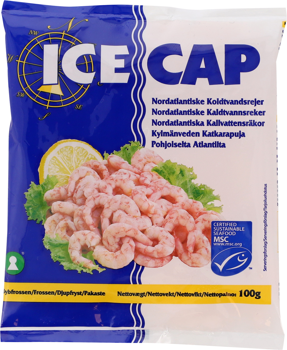 Ice Cap Nordatlantiske Rejer