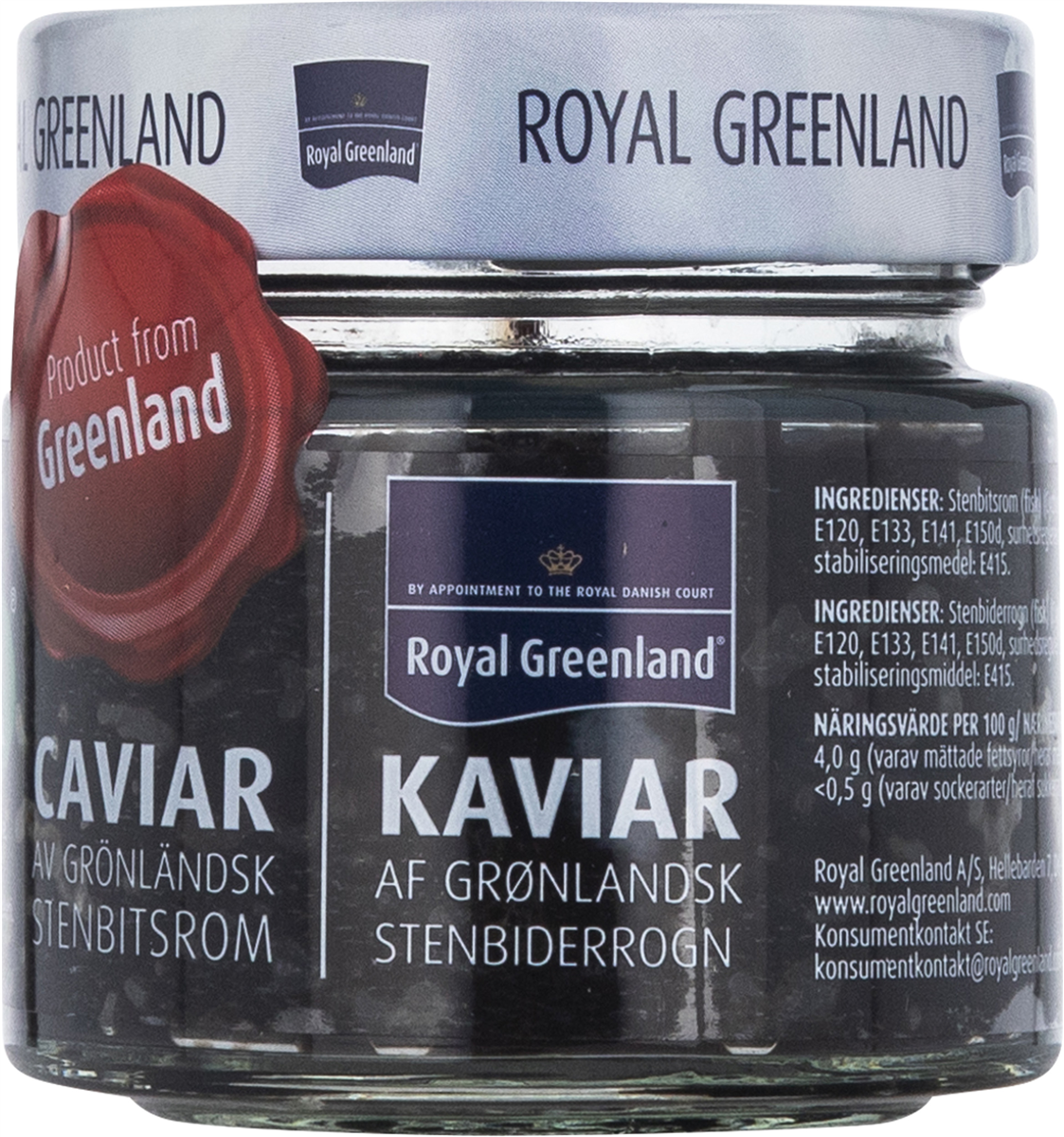 Royal Stenbiderrogn Sort