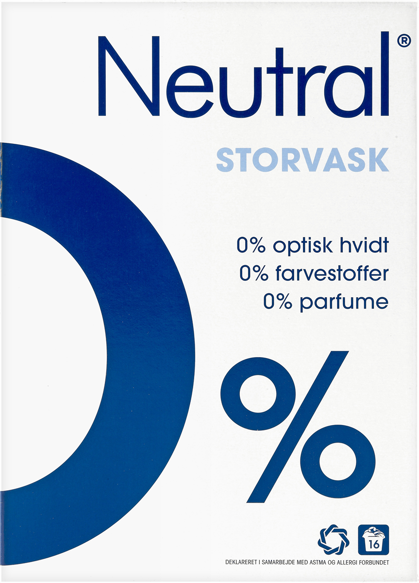 Neutral storvask trad. 1/2 1876 g