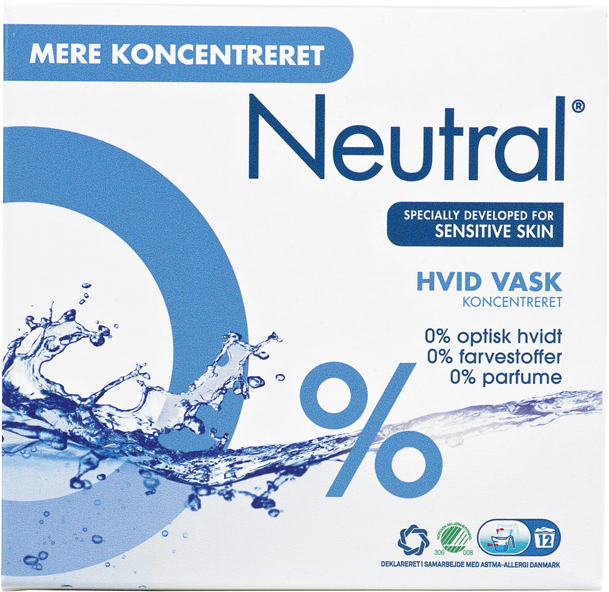 Neutral compact hvid 831 g