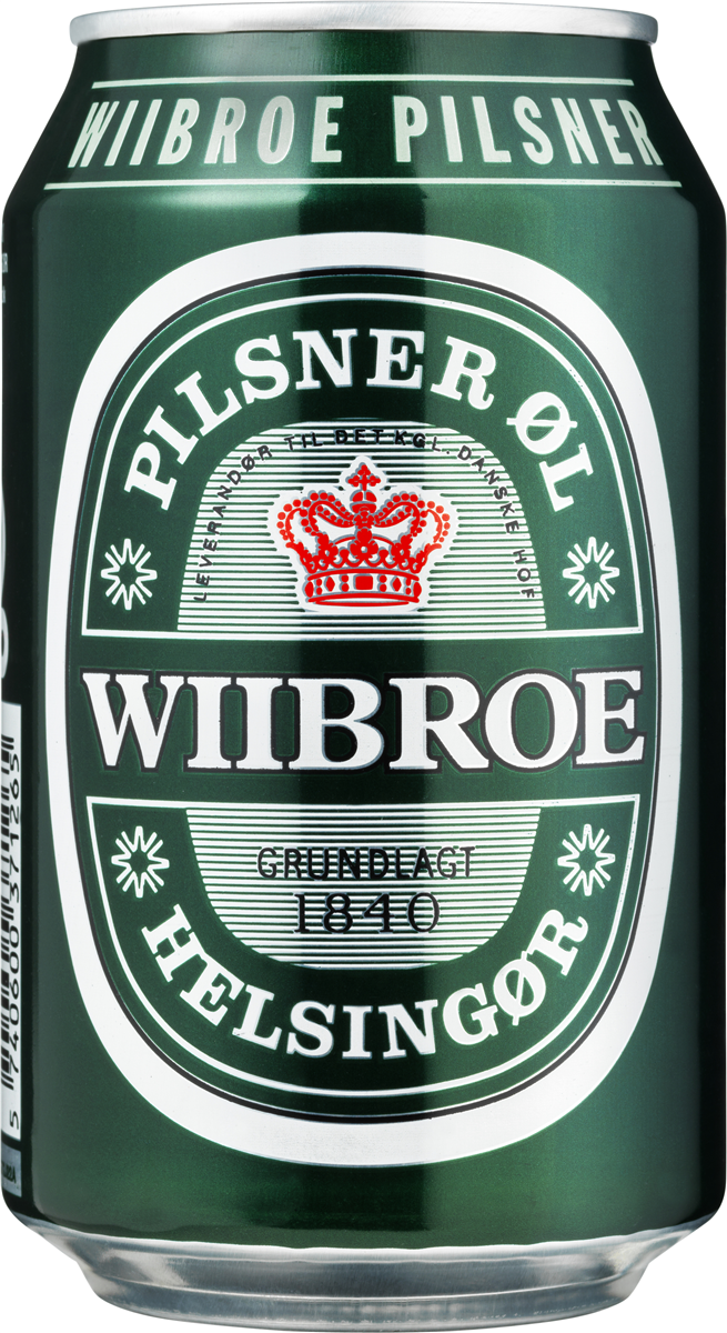Wiibroe Pilsner Dåse