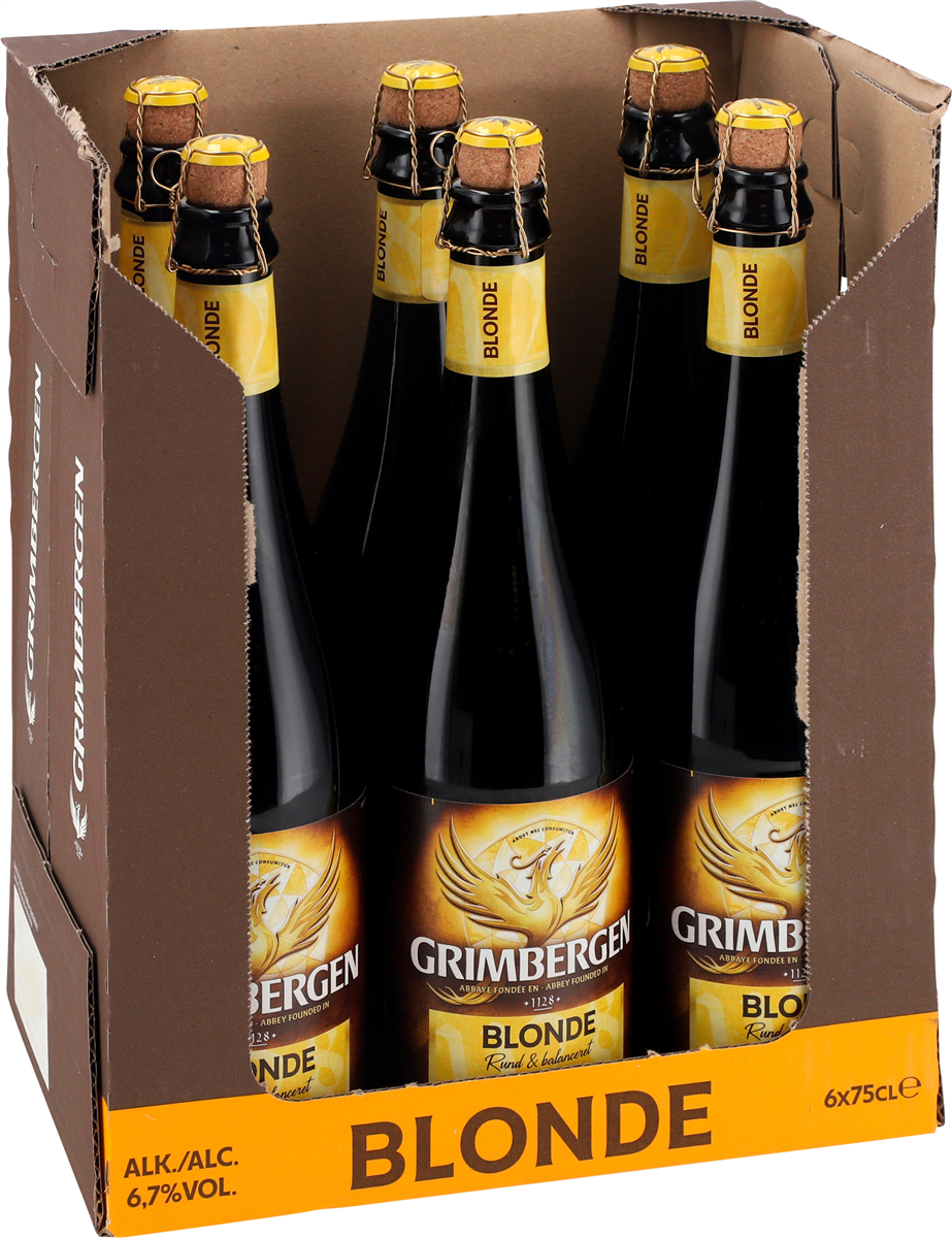 Grimbergen Blonde 6,7% 6 x 75 cl