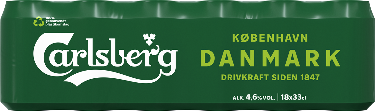 Carlsberg Pilsner 18-pk ds 5940 ml
