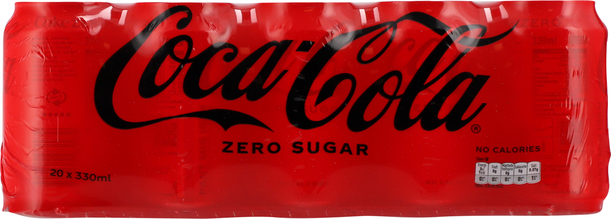 Coca-Cola Zero 20-pak ds 6600 ml