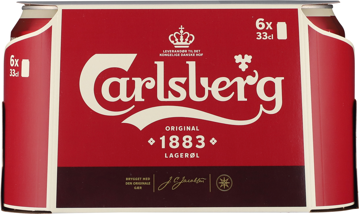 Carlsberg 1883 4,6% 6-pak 1980 ml