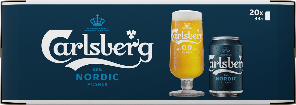 Carlsberg Nordic 20 x 33 cl 6600 ml