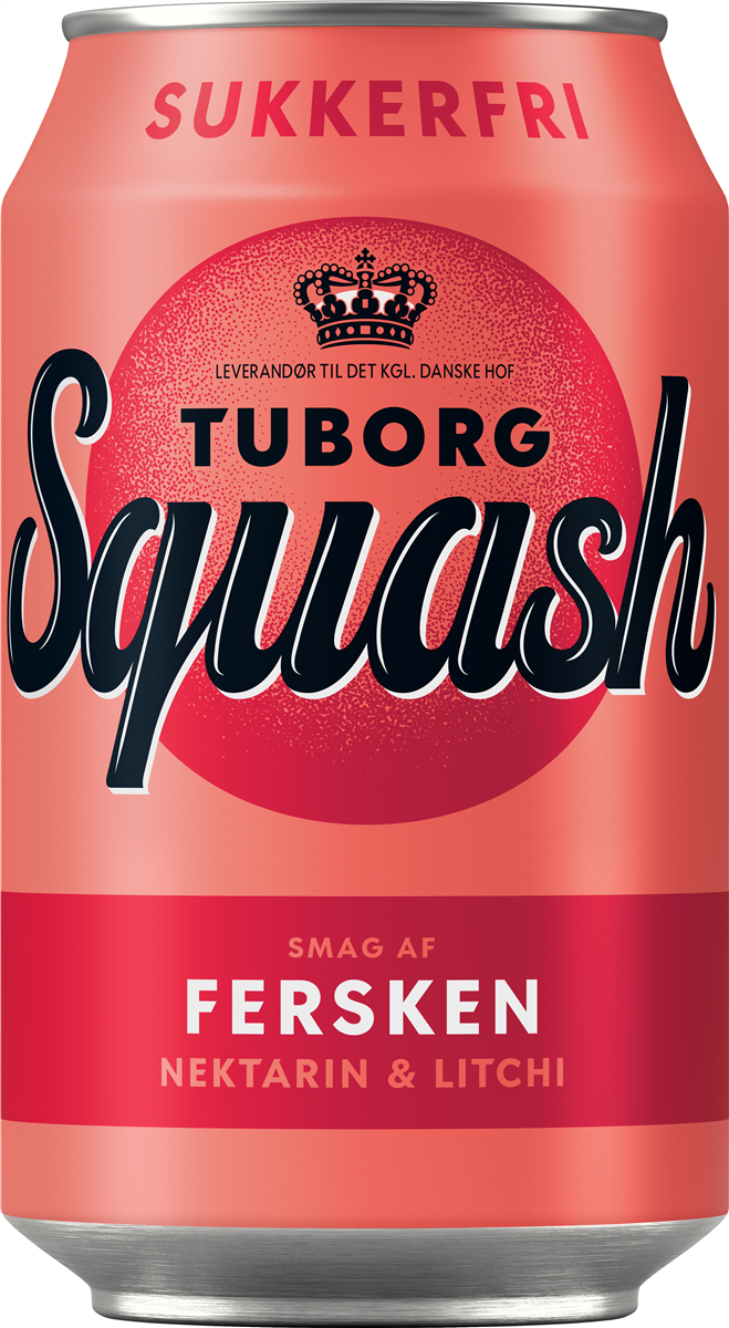Tuborg, Læskedrik m. fersken-, nektarin- og litchismag sukkerfri