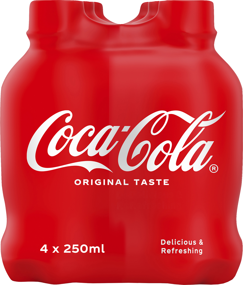 Coca-Cola Original 4 x 25 cl 1000 ml