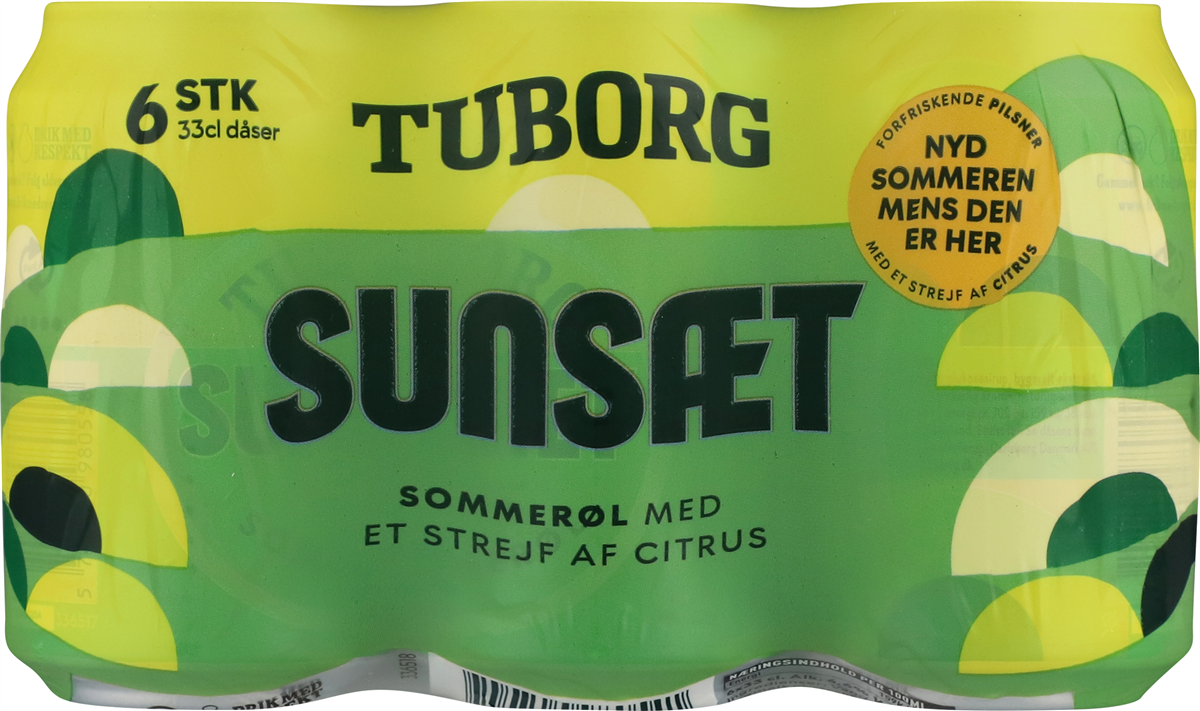 Tuborg Grøn Sunsæt 6-pak
