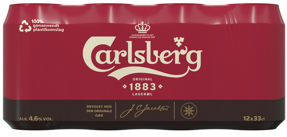 Carlsberg 1883 12-pak ds 3960 ml