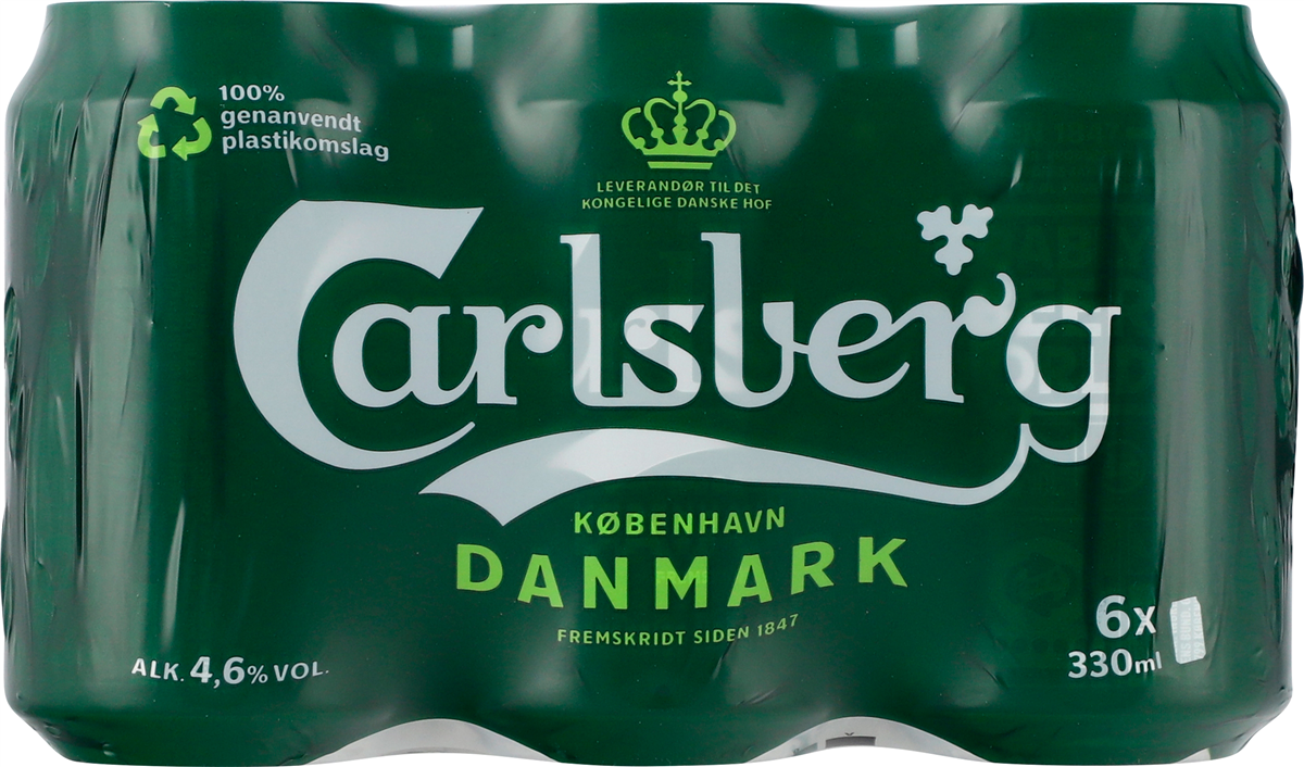 Carlsberg Pilsner 6x33 cl