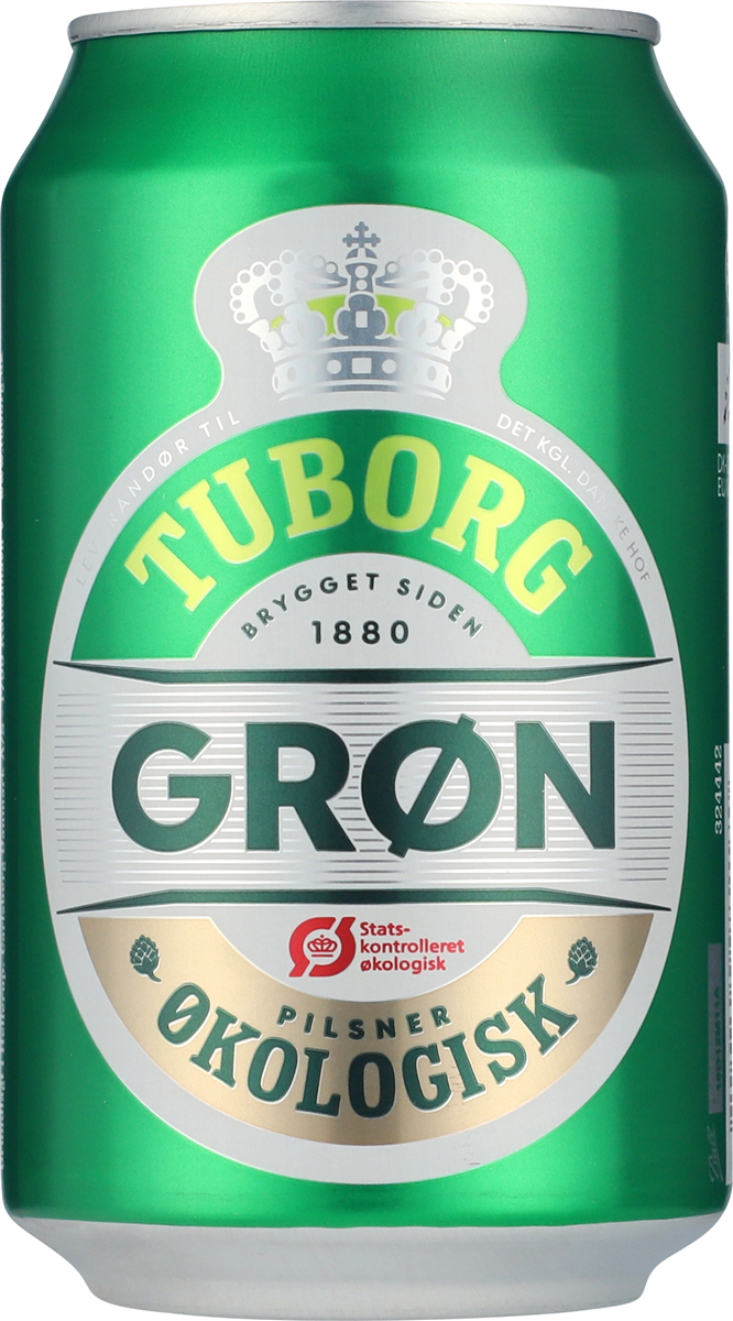 Tuborg Grøn 4,6% øko 330 ml