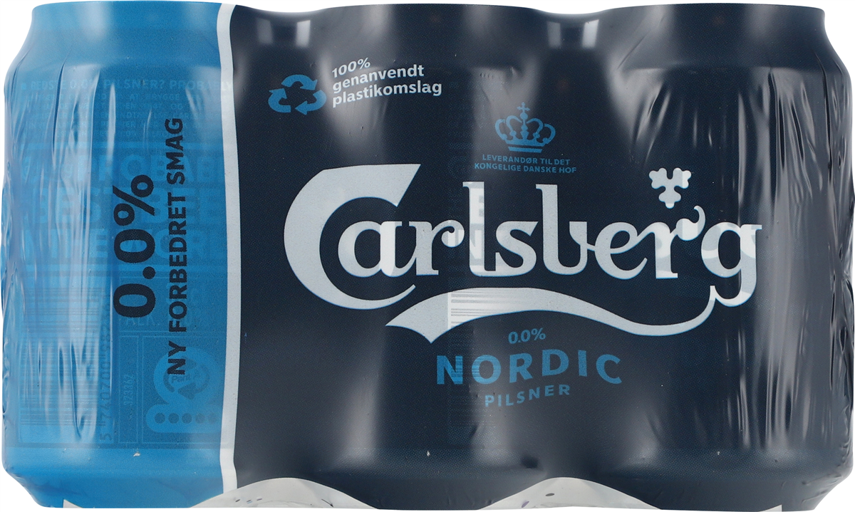 Carlsberg Nordic Pilsner 0,0% 6-pak 1,98 L