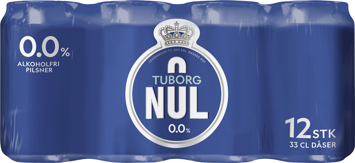 Tuborg Nul 12-pak ds 3960 ml