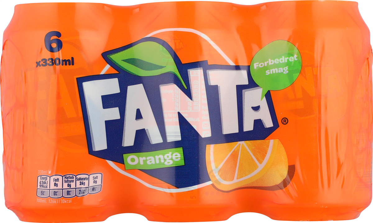 Fanta Orange 6-pak 1980 ml