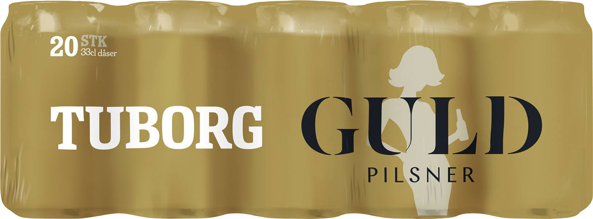 Tuborg Guld 5,6% 20-pak 6600 ml