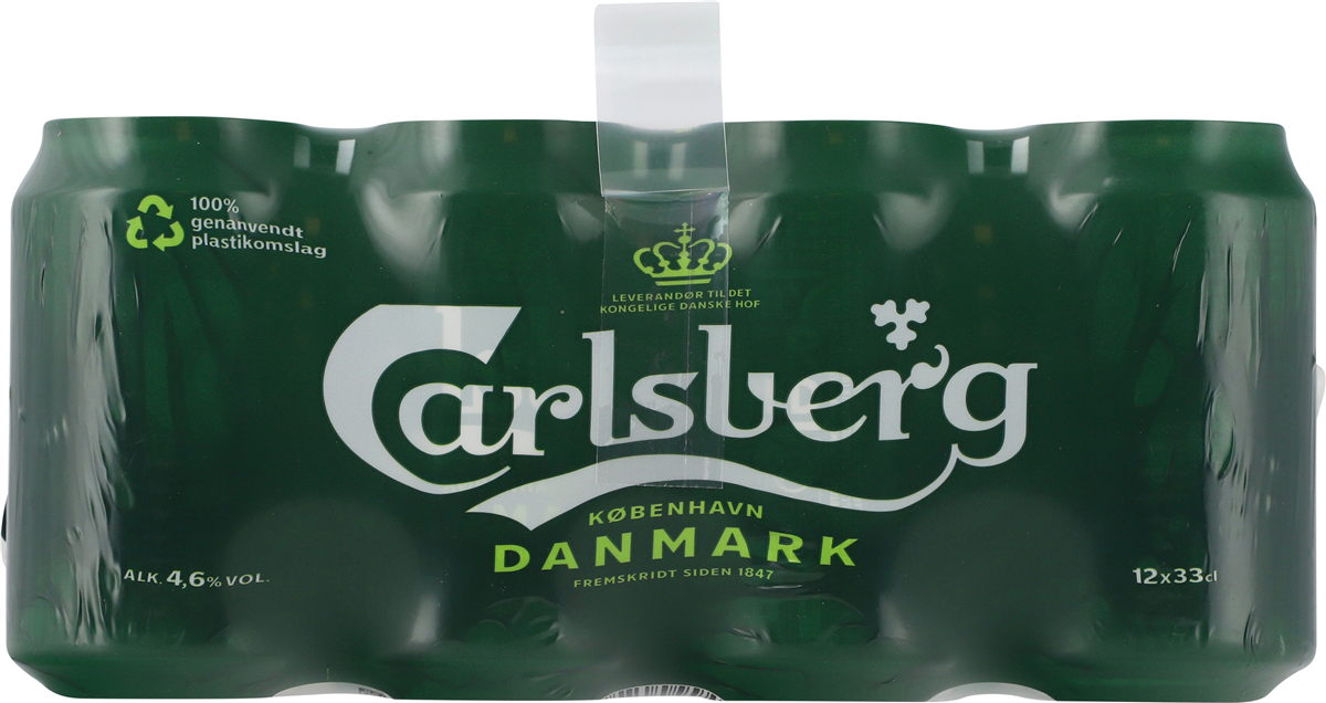 Carlsberg Pilsner 12-Pak 4,6% 396 cl