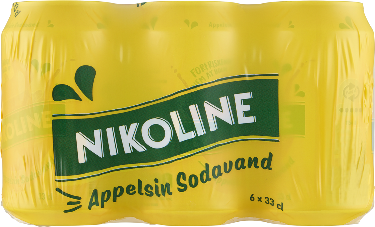 Nikoline appelsin 6-pak 9000 ml