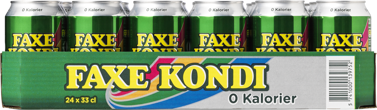 Faxe Kondi 0 kalorier 24-pak 7920 ml