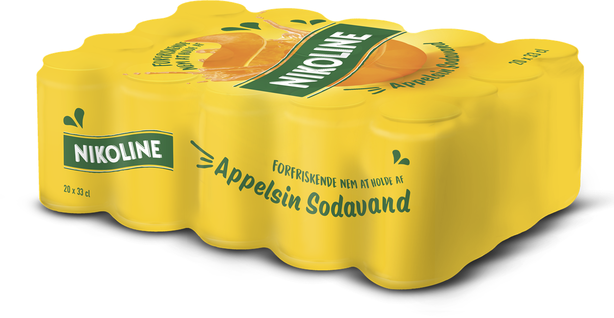 Nikoline appelsin 20-pak 6600 ml