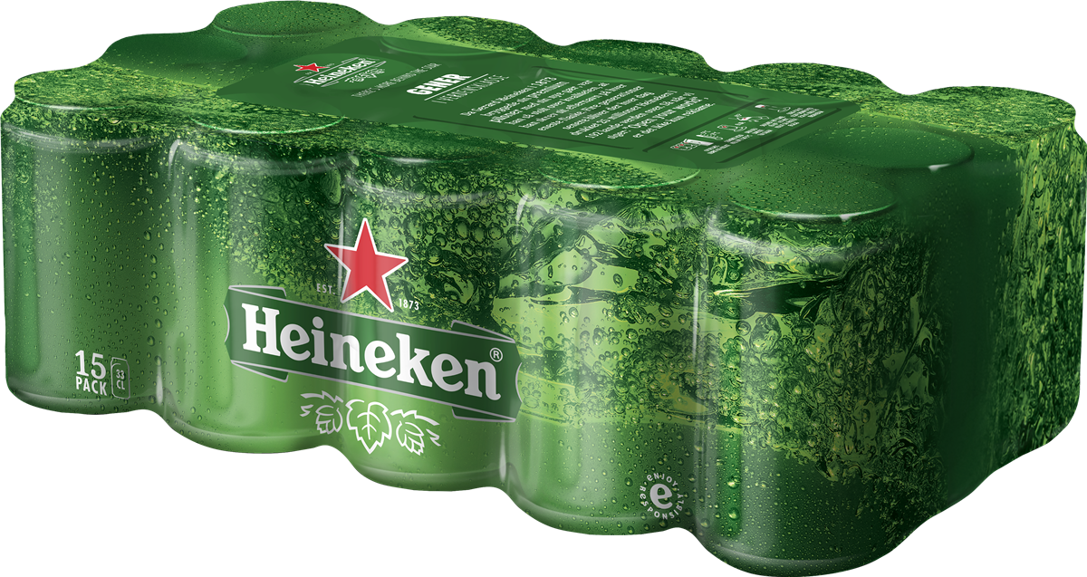 Heineken 15pk ds 4,6% 15 stk.