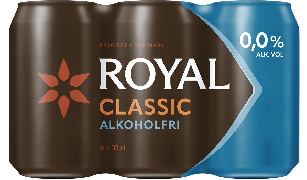Royal Classic alkoholfri 6-pak 1,98 L