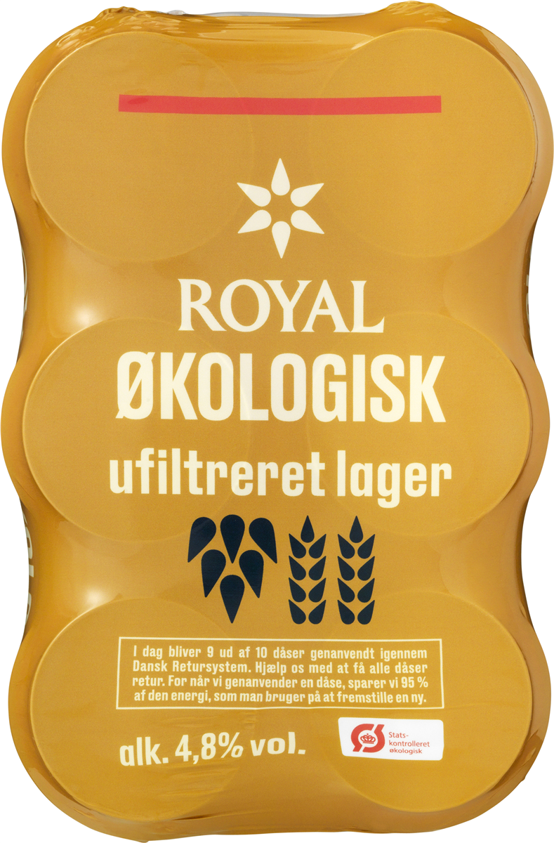 Royal Lager øko 6-pk ds 1980 ml