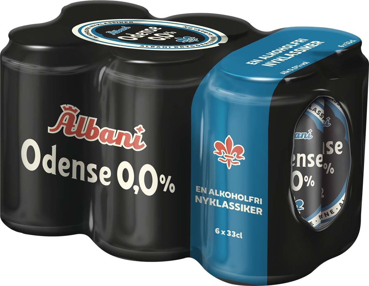 Odense Classic 0,0% 6pk ds 6 stk.