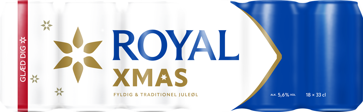 Royal X-Mas 5,6% 18 x 33 cl