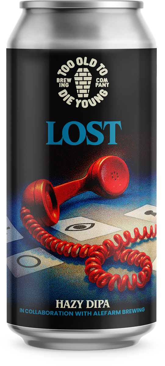 Totdy Lost Hazy IPA 8% 440 ml