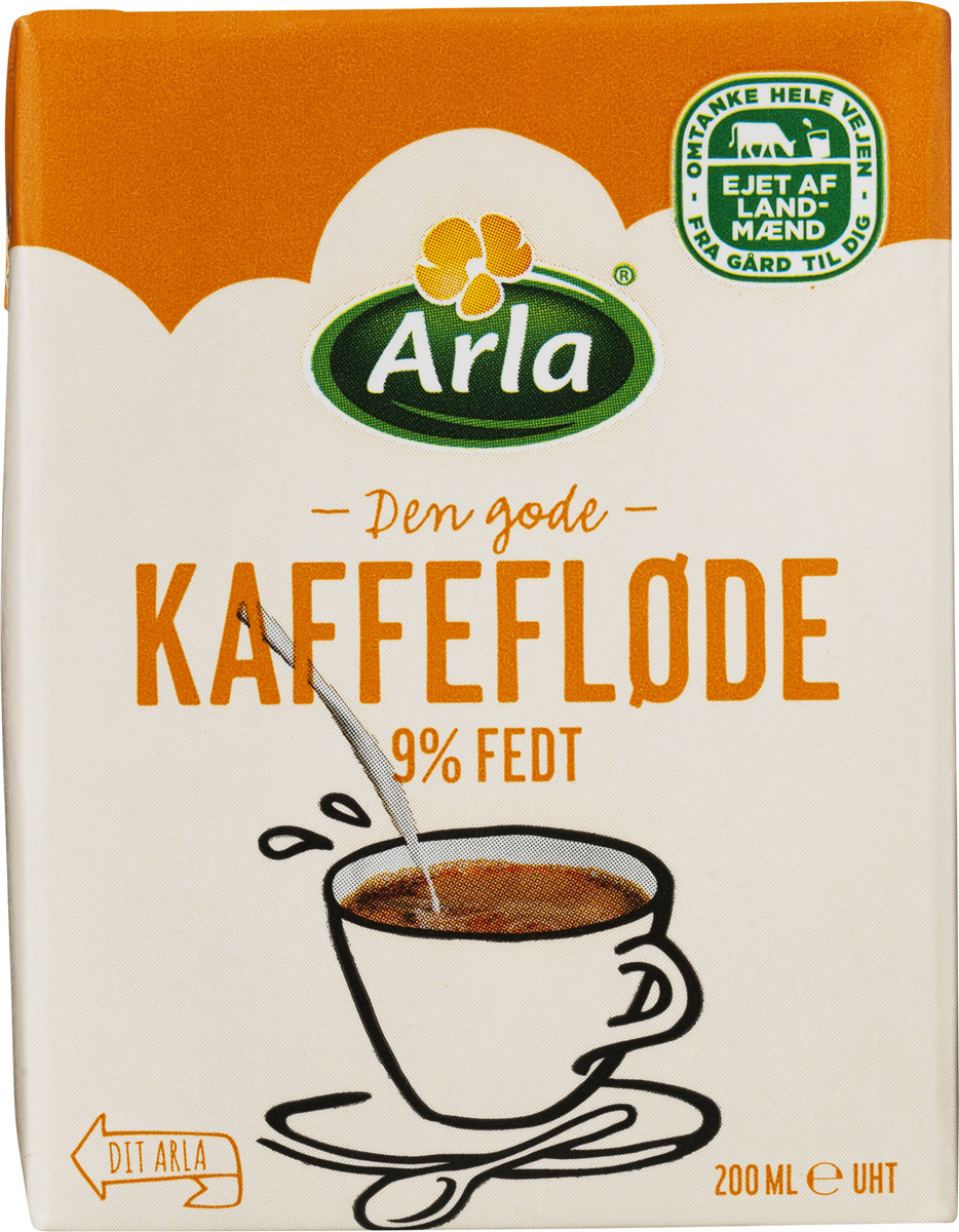 Kaffefløde 9% UHT 250 ml