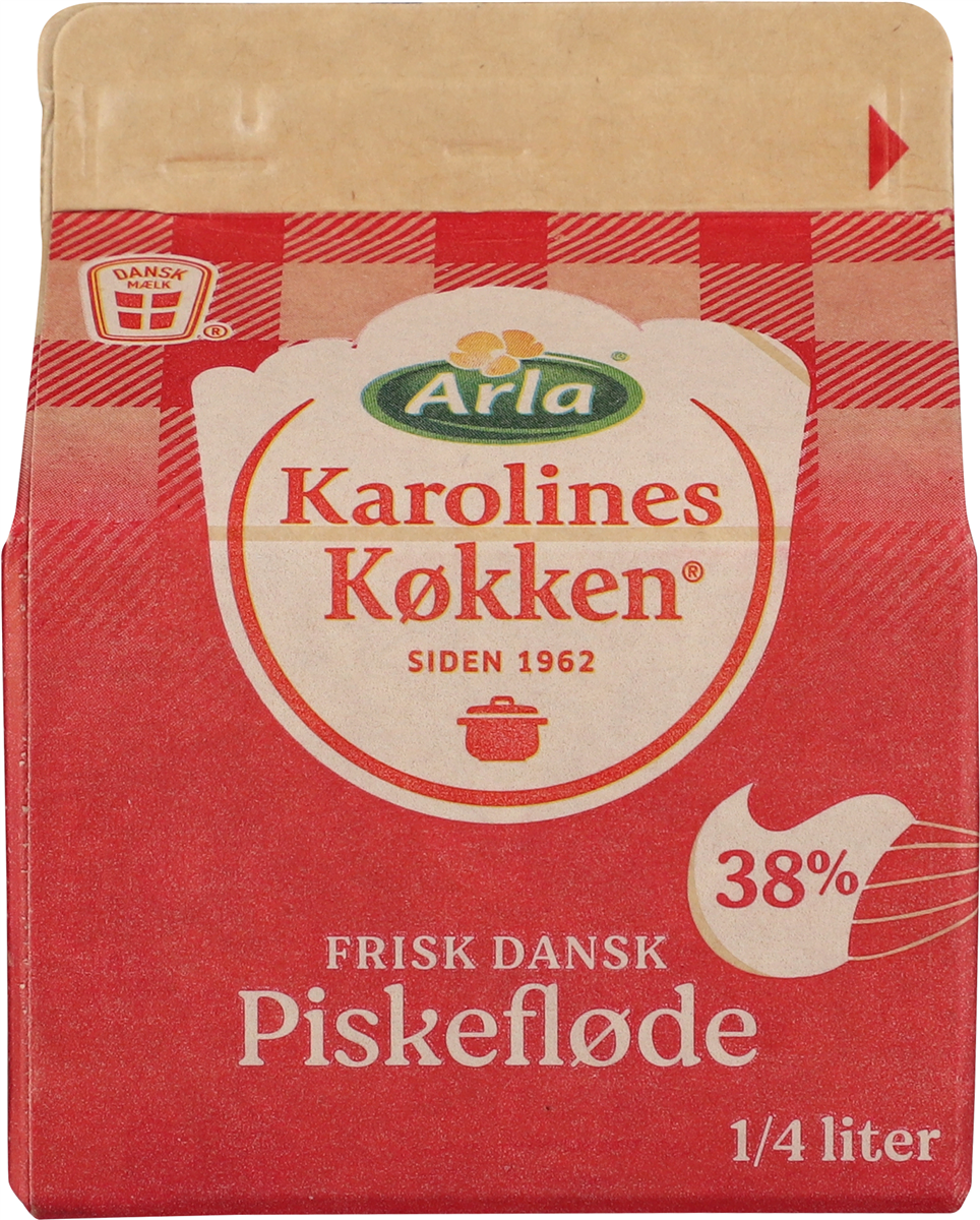 KK piskefløde 38% 250 ml