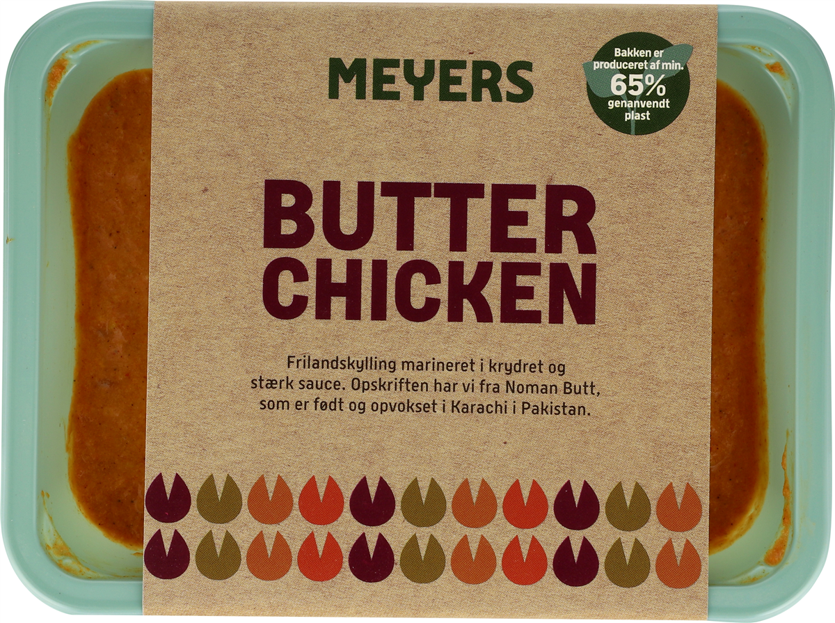 Meyers butterchicken øko 350 g