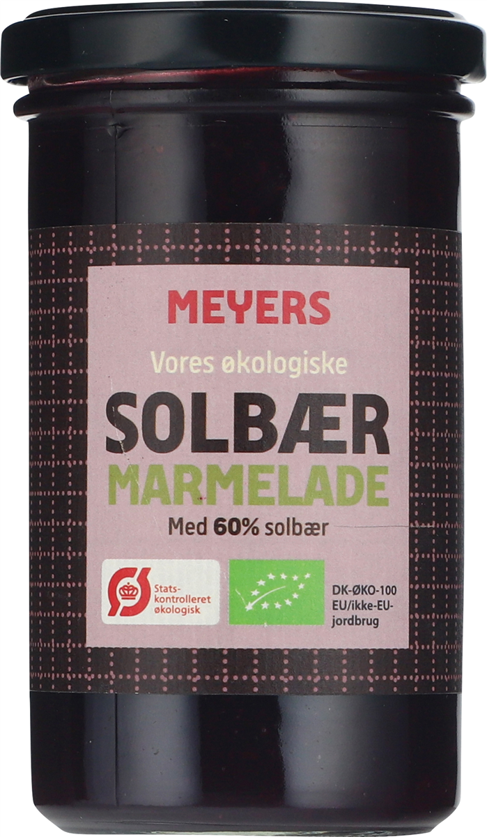 Solbær Marmelade Øko
