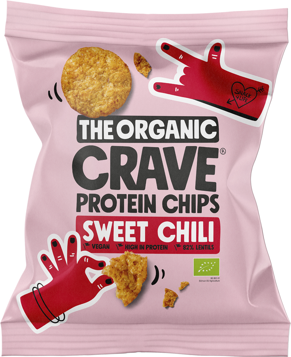 Crave Chips Sweet Chili Økologisk