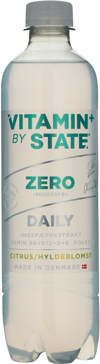 Vitamindrik m. hyldeblomst & citrus, STATE 500 ml