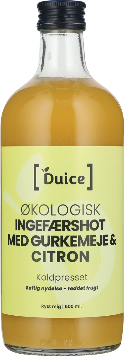 Øko Ingefærshot Med Gurkemeje