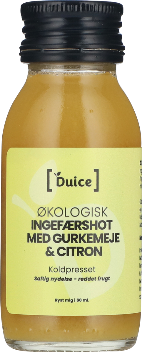 Duice Ingefærshot Gurkemeje Øko