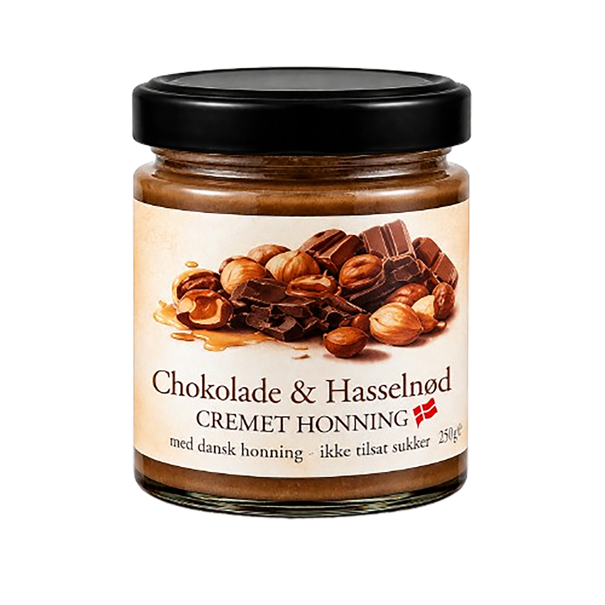 Dch chokolade & hasselnødd 250 g