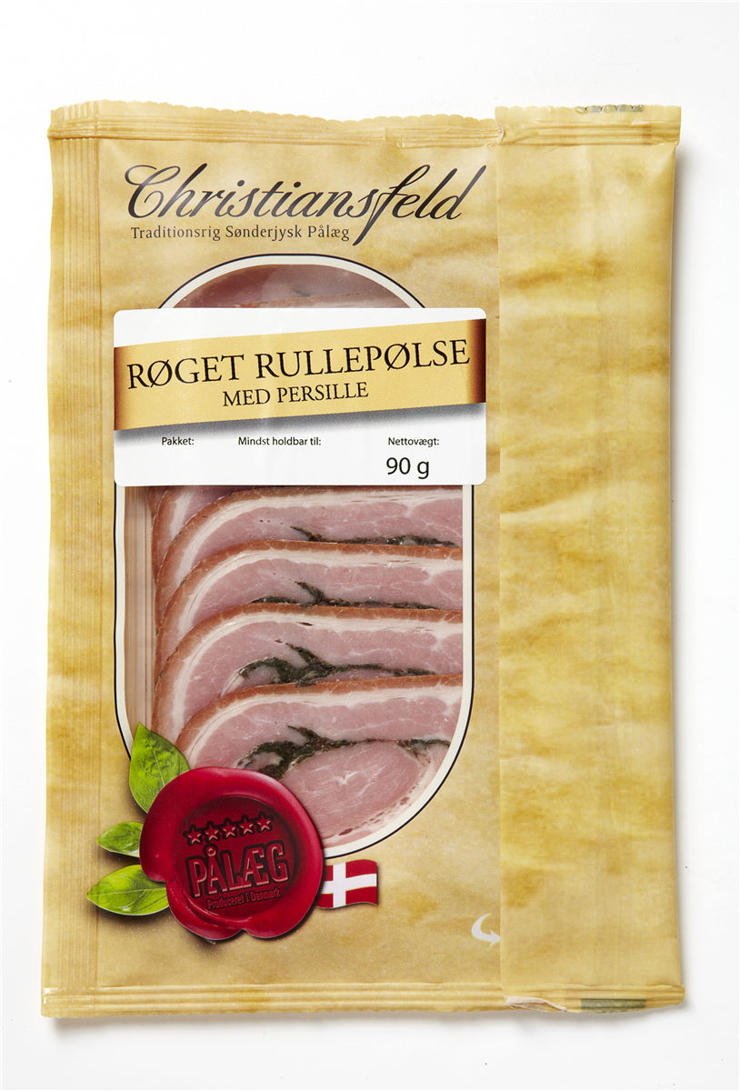 Rg. rullepølse m. persille 90 g