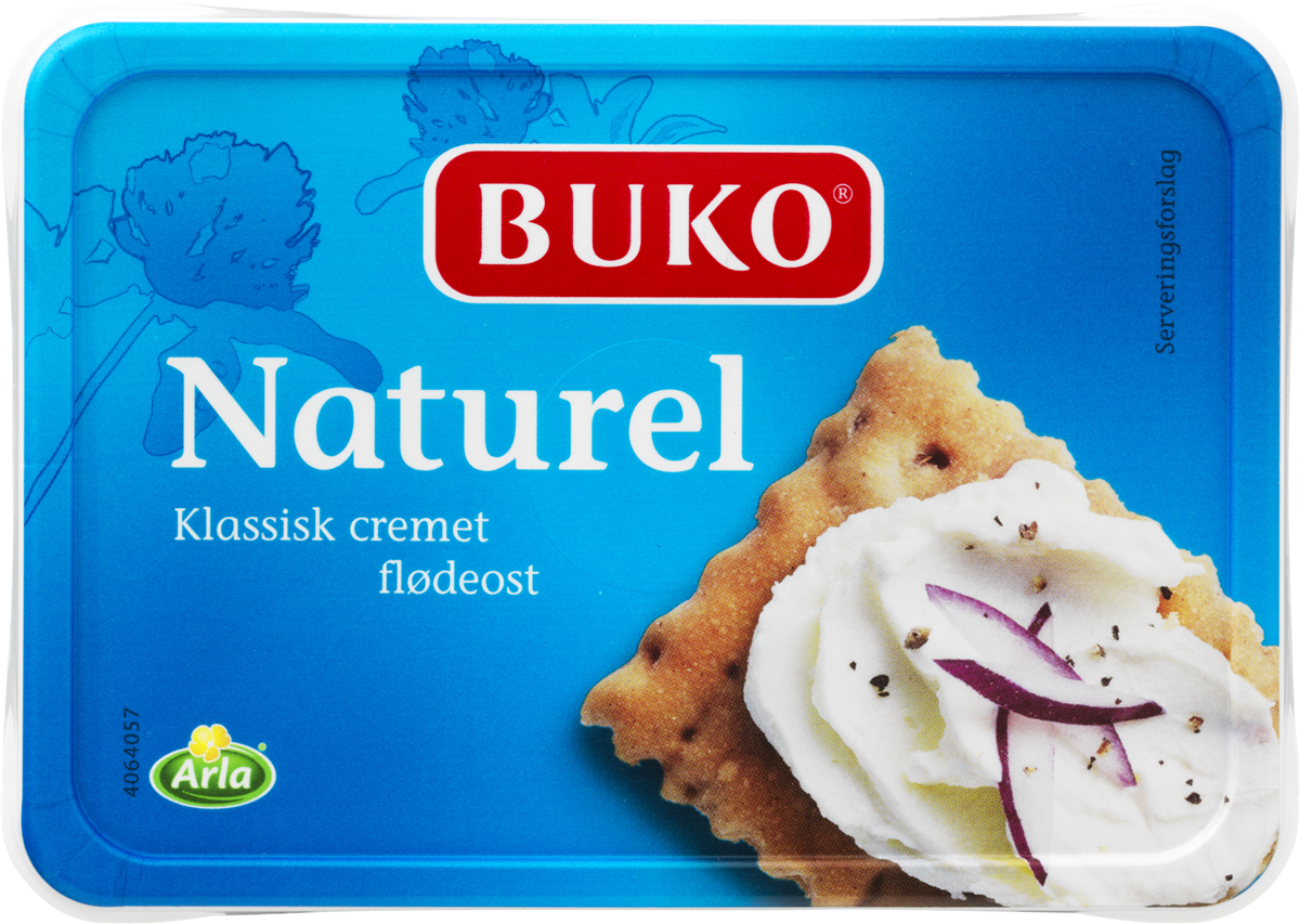 Buko, Flødeost naturel 25% fedt