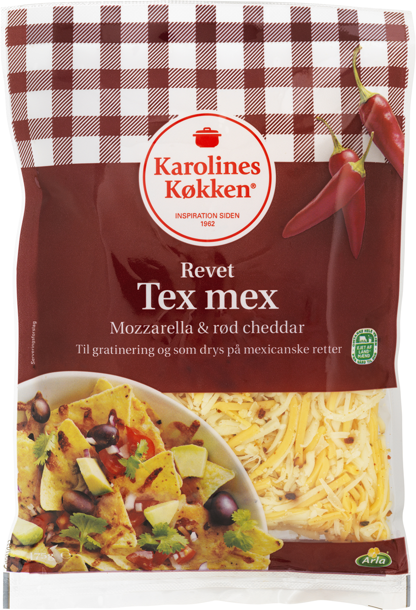 Karolines revet Tex Mex 150 g