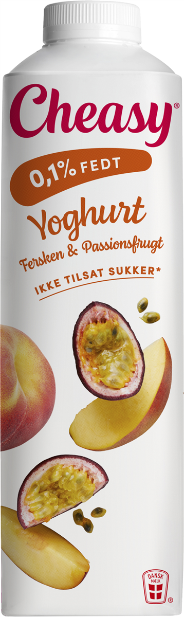Cheasy Yoghurt fersken/passion 1 kg
