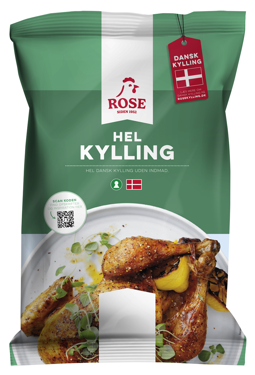 Rose Kæmpekylling