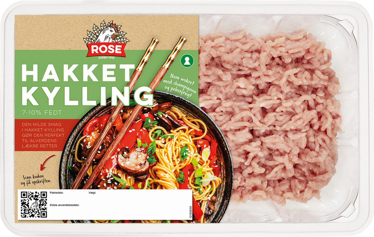 Hakket Kylling 7-10% 1 kg