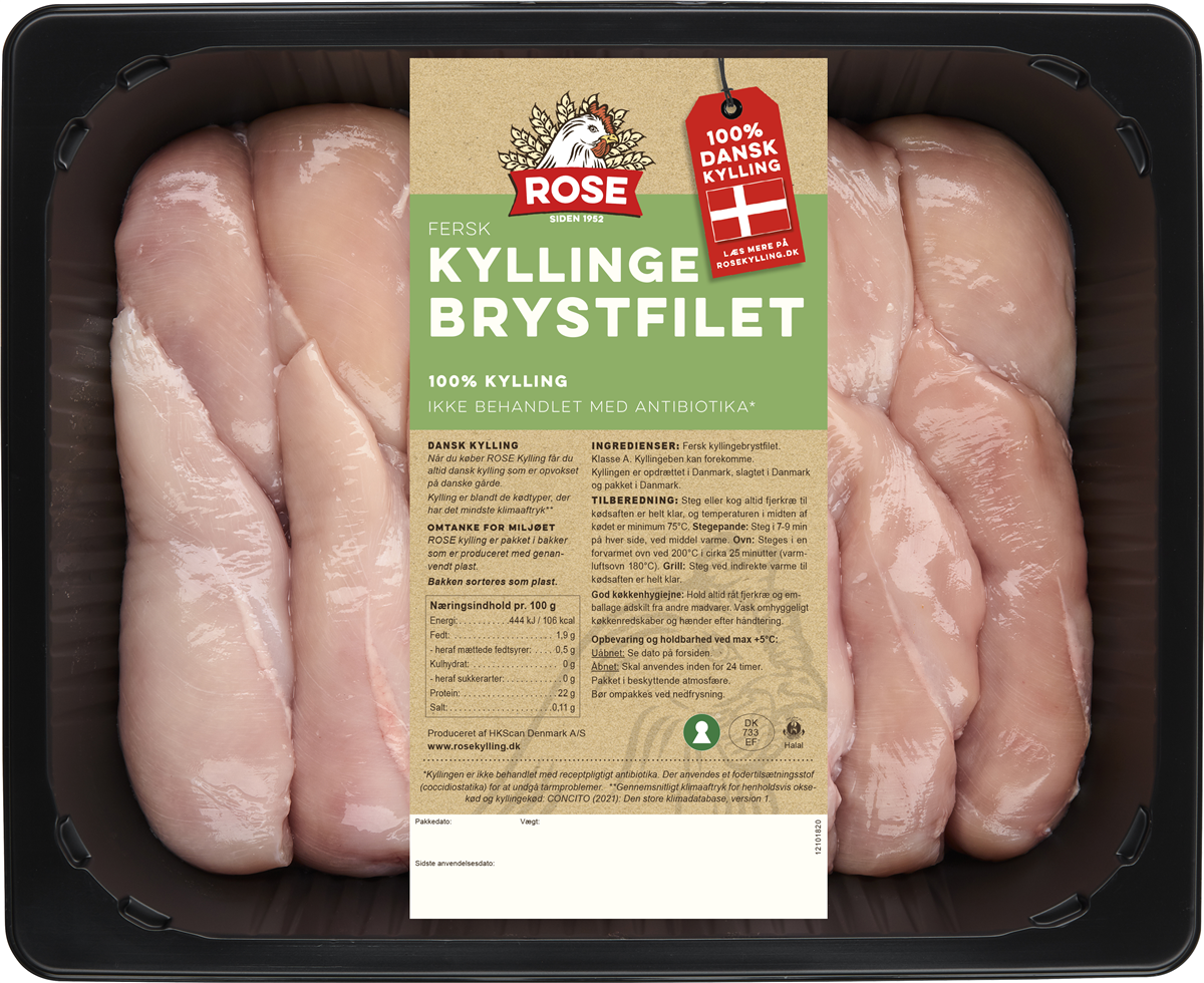 Kyllingefilet 100-140 G 140 g