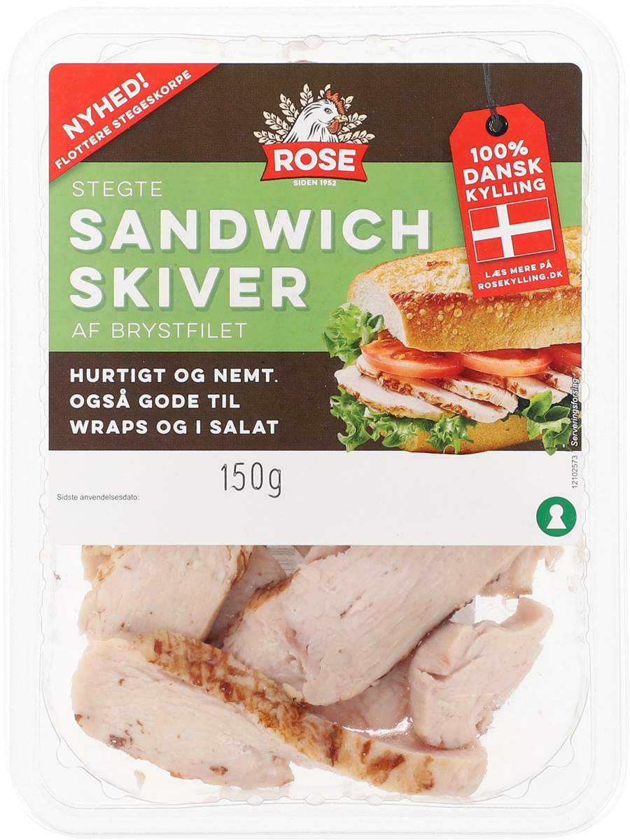Stegt Bryst i Skiver