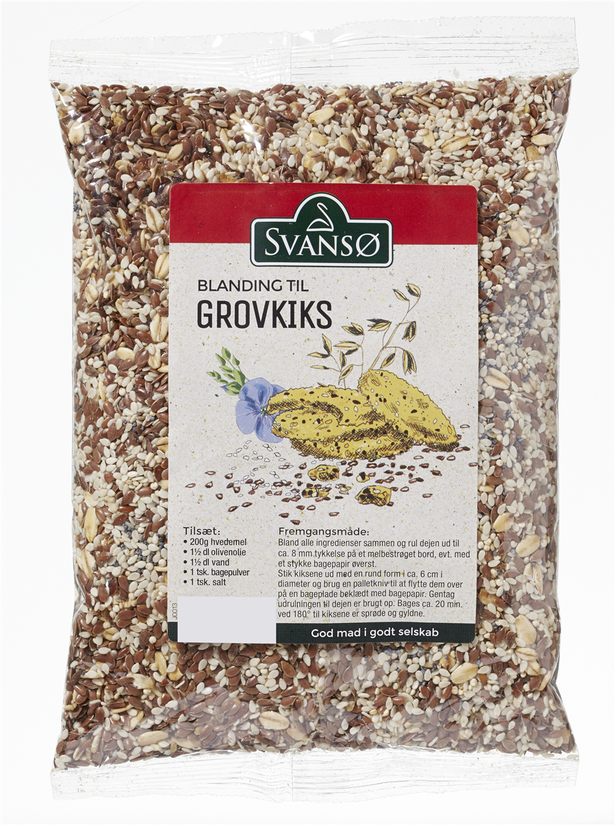 Svansø grovkiks blanding 335 g